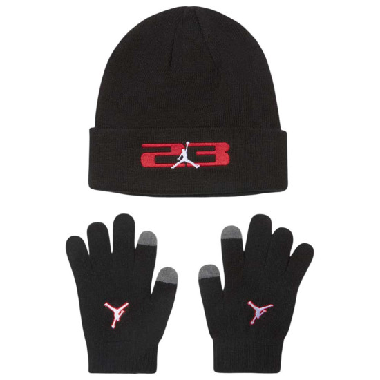 Jordan Παιδικό σετ Σκουφάκι & Γάντια Big Kids' 23 Beanie & Gloves Set
